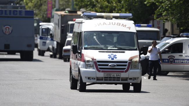 Автомобиль скорой помощи в Армении