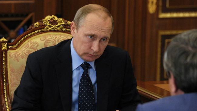 Президент России Владимир Путин. Архивное фото