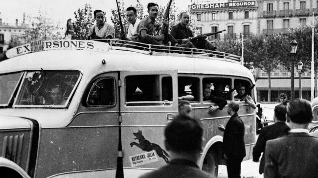 Гражданская война в Испании. 1936 год Гражданская война в Испании. 1936 год