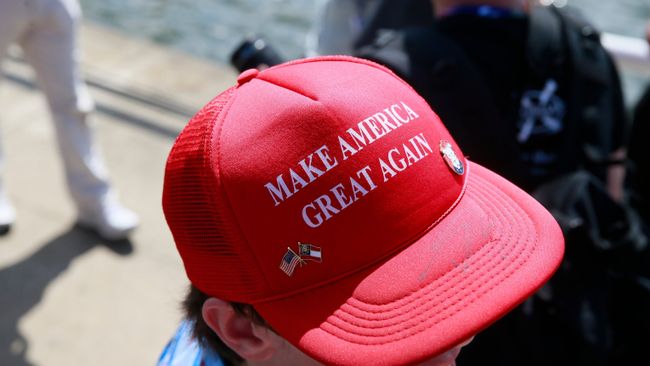 Акция сторонников Дональда Трампа. Архивное фото Акция сторонников Дональда Трампа. Архивное фото