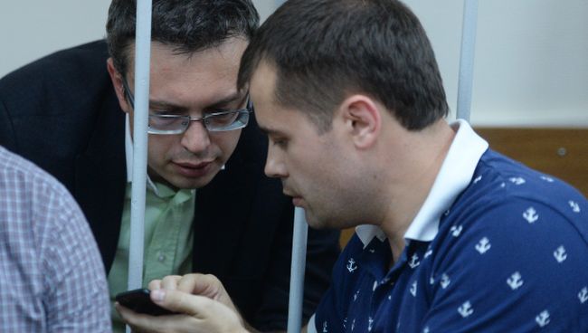 Первый заместитель руководителя ГСУ СК РФ по Москве Денис Никандров в Лефортовском суде Москвы