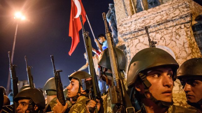 Турецкие военнослужащие. Архивное фото