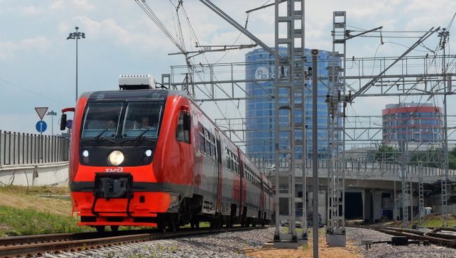 Рельсовый автобус РА2 во время обкатки на Малом кольце Московской железной дороги. Архивное фото Рельсовый автобус РА2 во время обкатки на Малом кольце Московской железной дороги. Архивное фото