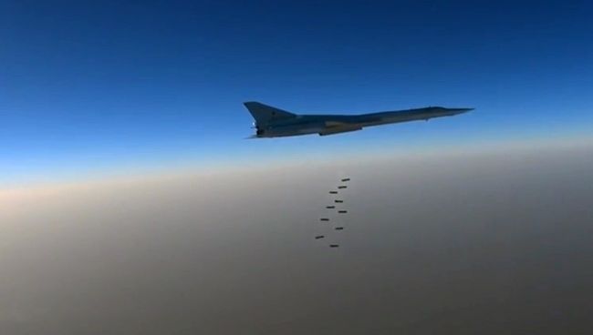 Дальний бомбардировщик ВКС РФ Ту-22м3. Архивное фото