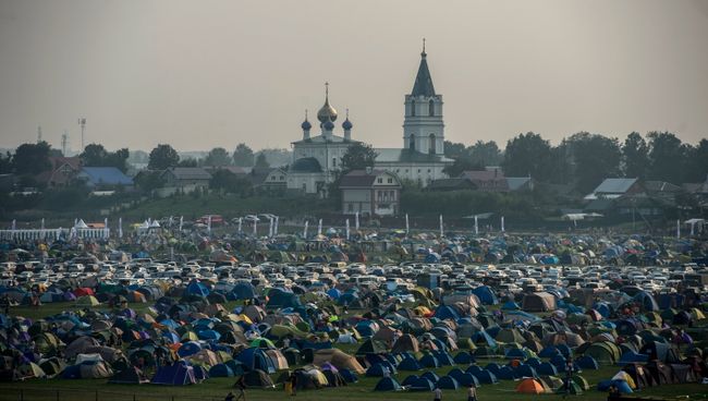 Фестиваль Alfa Future People 2016 в поселке Большое Козино под Нижним Новгородом