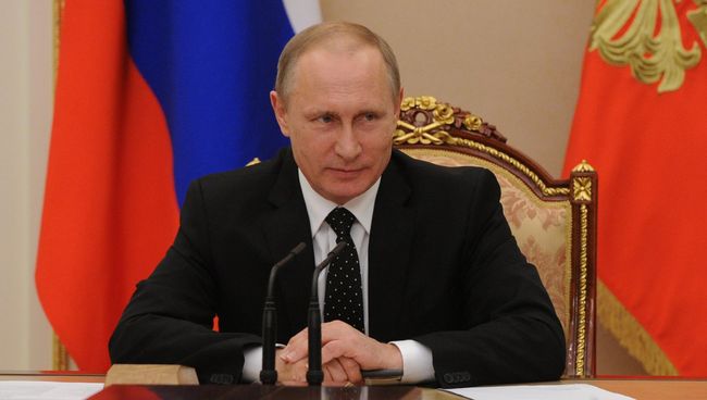 Президент России Владимир Путин. Архивное фото Президент России Владимир Путин. Архивное фото