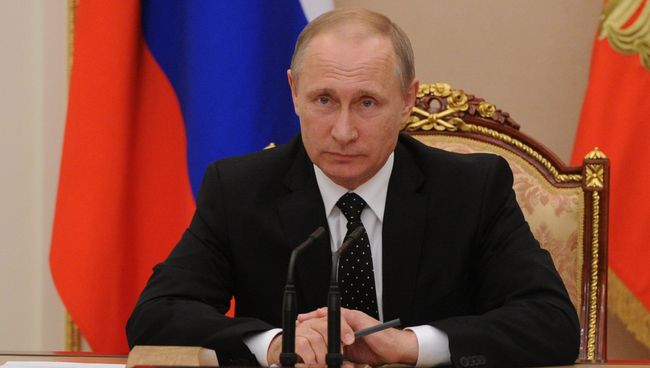 Президент России Владимир Путин. Архивное фото Президент России Владимир Путин. Архивное фото