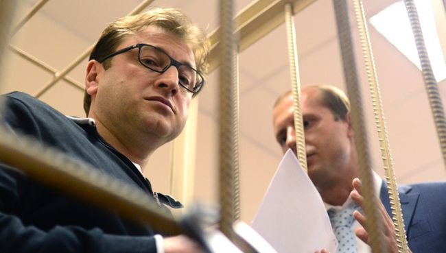 Генеральный директор холдинга Форум Дмитрий Михальченко в Басманном суде Москвы. Архивное фото
