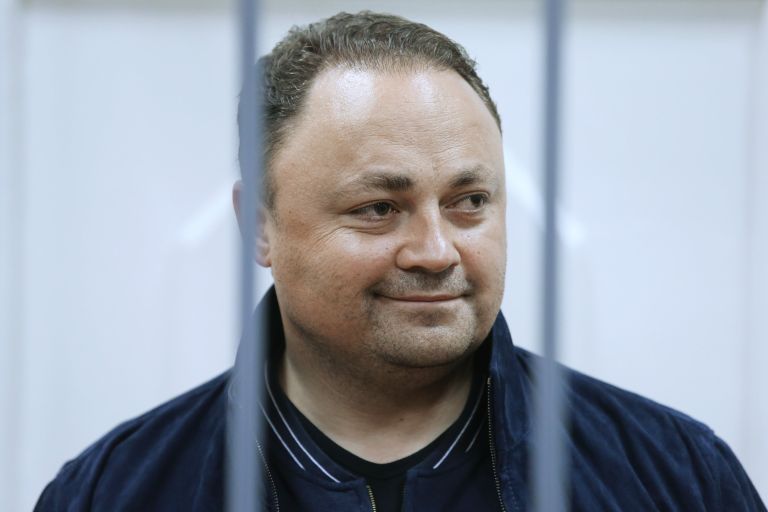 Мэр Владивостока Игорь Пушкарев в Басманном суде Москвы Мэр Владивостока Игорь Пушкарев в Басманном суде Москвы