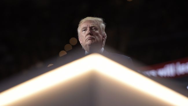 Кандидат в президенты США от Республиканской партии Дональд Трамп. Архивное фото