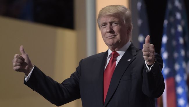 Кандидат в президенты США от Республиканской партии Дональд Трамп Кандидат в президенты США от Республиканской партии Дональд Трамп
