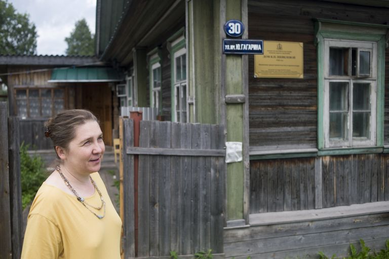 В музее мастеров Шевелевых