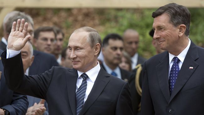 Рабочий визит президента РФ В. Путина в Словению Рабочий визит президента РФ В. Путина в Словению