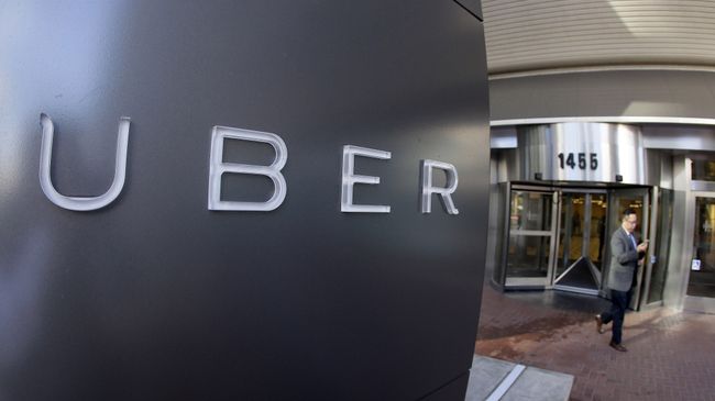 Офис компании Uber. Архивное фото Офис компании Uber. Архивное фото