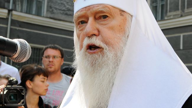 Бывший Киевский митрополит Филарет Денисенко. Архивное фото Бывший Киевский митрополит Филарет Денисенко. Архивное фото
