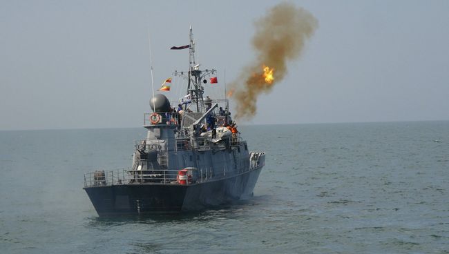 Стрельбы по воздушной и морской цели кораблей ВМФ России Стрельбы по воздушной и морской цели кораблей ВМФ России