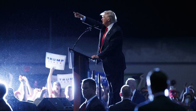 Кандидат в президенты США Дональд Трамп. Архивное фото Кандидат в президенты США Дональд Трамп. Архивное фото