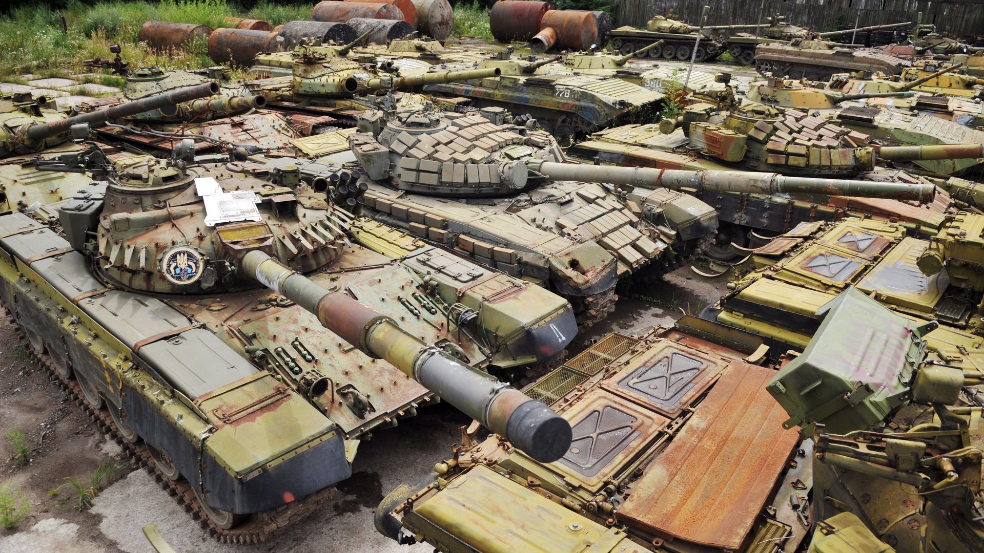 Полигон законсервированной военной техники на Украине Полигон законсервированной военной техники на Украине - РИА Новости, 1920, 06.02.2021
