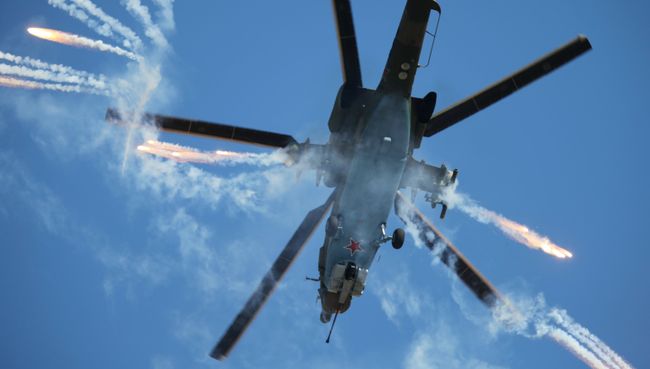 Вертолет Ми-28Н. Архивное фото Вертолет Ми-28Н. Архивное фото