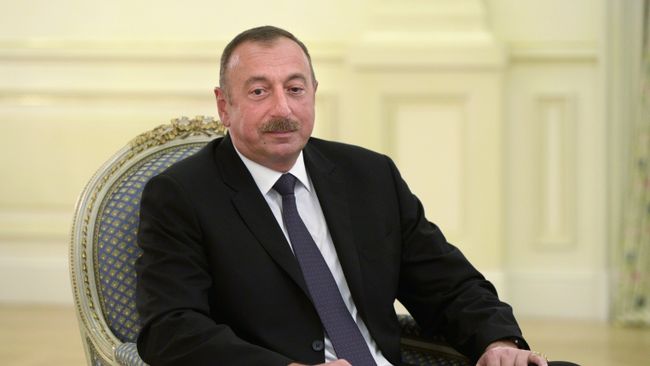 Президент Азербайджанской Республики Ильхам Алиев. Архивное фото Президент Азербайджанской Республики Ильхам Алиев. Архивное фото