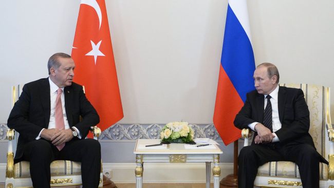 Встреча президентов России и Турции В. Путина и Р. Эрдогана в Санкт-Петербурге Встреча президентов России и Турции В. Путина и Р. Эрдогана в Санкт-Петербурге