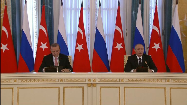 Путин и Эрдоган рассказали об итогах встречи в Санкт-Петербурге