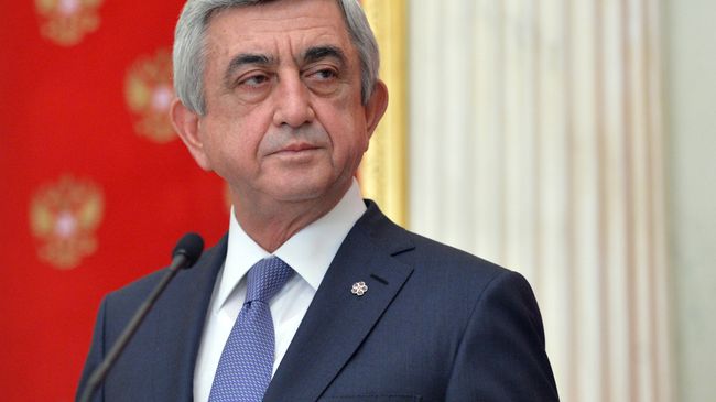 Президент Армении Серж Саргсян. Архивное фото Президент Армении Серж Саргсян. Архивное фото