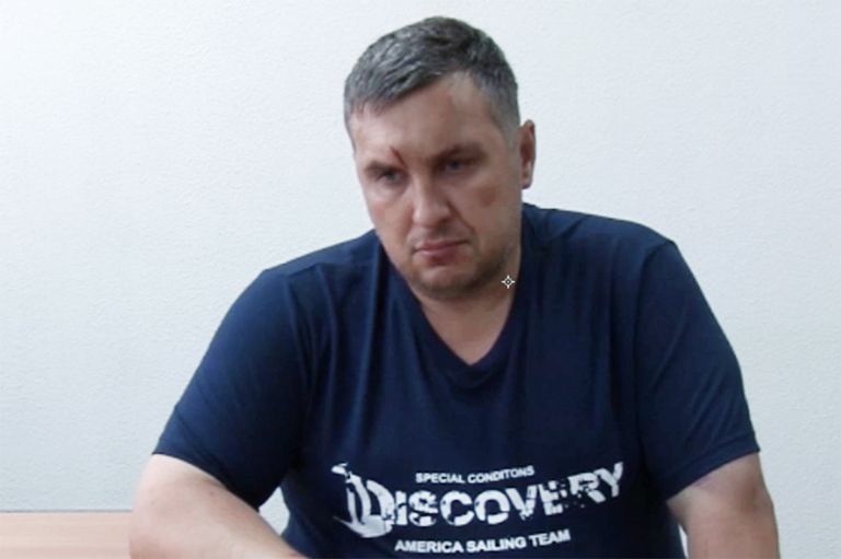 Подозреваемый в подготовке терактов в Крыму Евгений Панов во время допроса