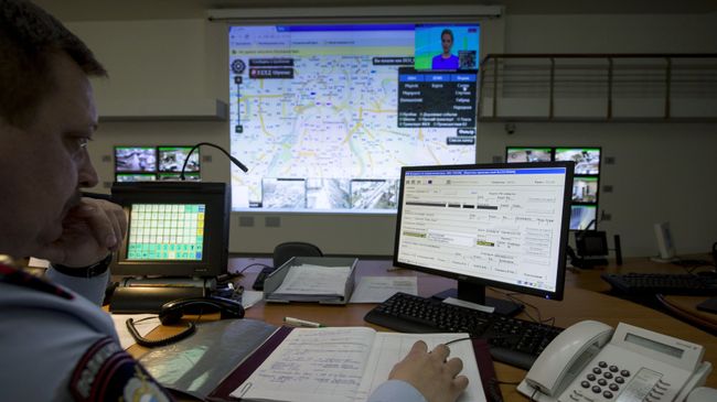 В дежурной части Главного управления министерства внутреннних дел РФ (ГУ МВД) по г. Москве. Архивное фото В дежурной части Главного управления министерства внутреннних дел РФ (ГУ МВД) по г. Москве. Архивное фото