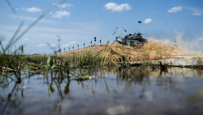 На полигоне. Архивное фото