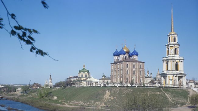 Вид на Рязанский кремль. Архивное фото