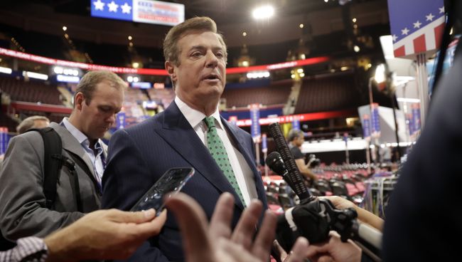 Глава избирательного штаба Дональда Трампа Пол Манафорт. Архивное фото Глава избирательного штаба Дональда Трампа Пол Манафорт. Архивное фото