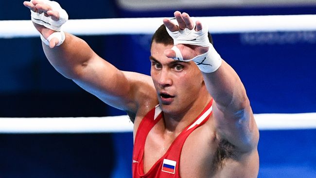 Российский боксер Евгений Тищенко на XXXI летних Олимпийских играх Российский боксер Евгений Тищенко на XXXI летних Олимпийских играх
