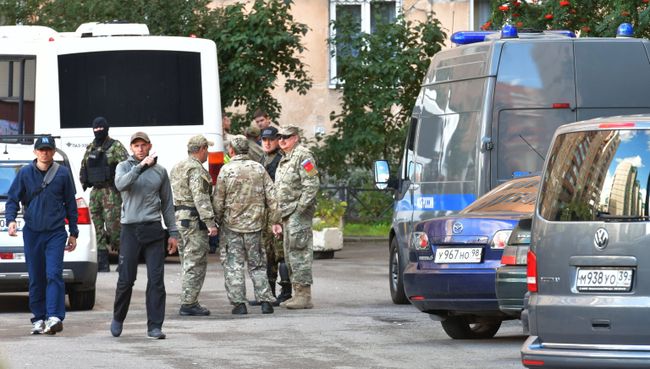 Операция по задержанию кавказских боевиков в Санкт-Петербурге