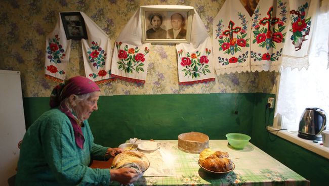 Жительница деревни Погост Гомельской области Жительница деревни Погост Гомельской области