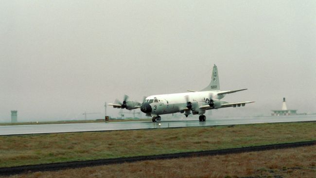 Самолет американсих ВВС P-3 Orion. Архивное фото