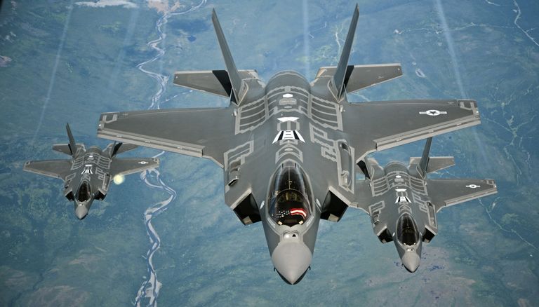 Американские истребители Lockheed Martin F-35 Lightning II