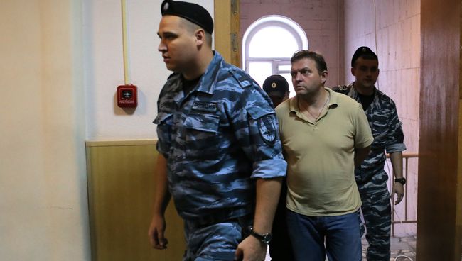 Экс-губернатор Кировской области Никита Белых в Басманном суде Москвы