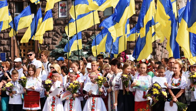 Праздничные мероприятия на Украине. Архивное фото Праздничные мероприятия на Украине. Архивное фото