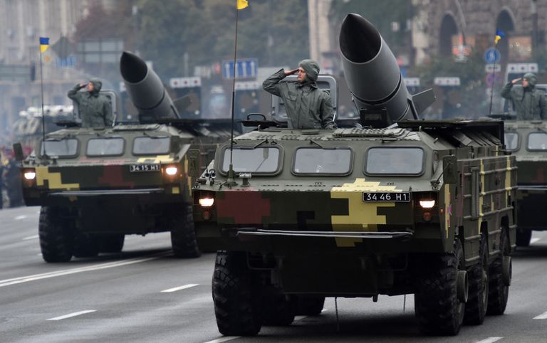 Военный парад в честь Дня Независимости Украины в Киеве Военный парад в честь Дня Независимости Украины в Киеве