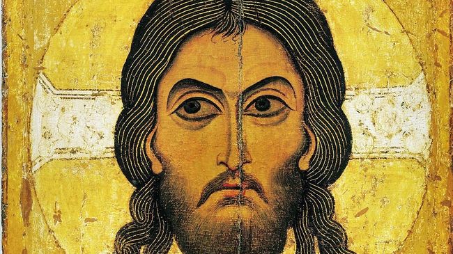 Спас Нерукотворный (новгородская икона XII века) (ГТГ) Спас Нерукотворный (новгородская икона XII века) (ГТГ)