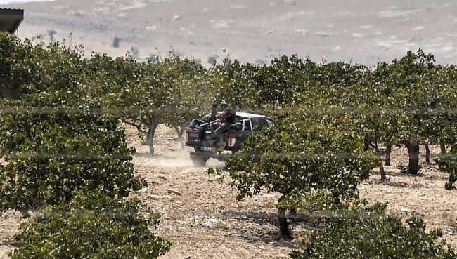 Сирийские бойцы оппозиции. Архивное фото Сирийские бойцы оппозиции. Архивное фото