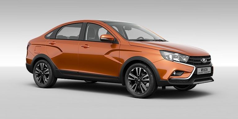 Автомобиль LADA Vesta Cross Concept Автомобиль LADA Vesta Cross Concept