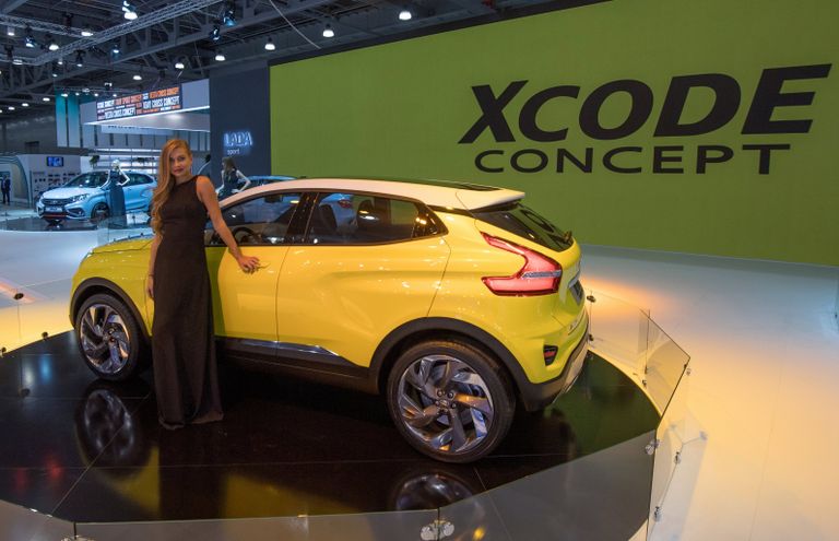 Автомобиль Lada Xcode на Московском международном автомобильном салоне-2016 Автомобиль Lada Xcode на Московском международном автомобильном салоне-2016