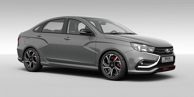 Автомобиль LADA Vesta Sport Concept Автомобиль LADA Vesta Sport Concept