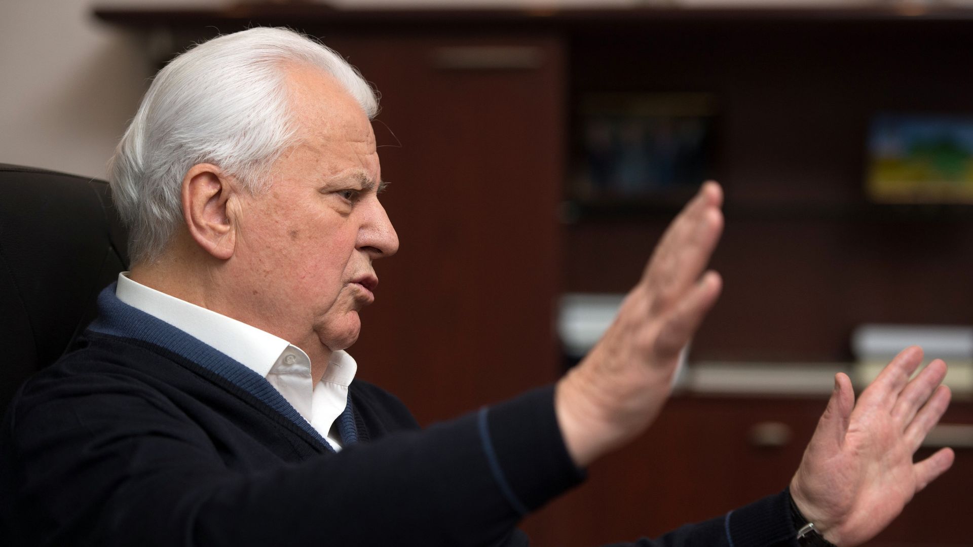 Экс-президент Украины Леонид Кравчук Экс-президент Украины Леонид Кравчук - РИА Новости, 1920, 18.02.2021