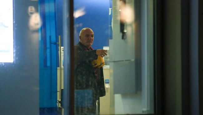 Мужчина, захвативший отделение банка на ул. Большая Никитская. Архивное фото