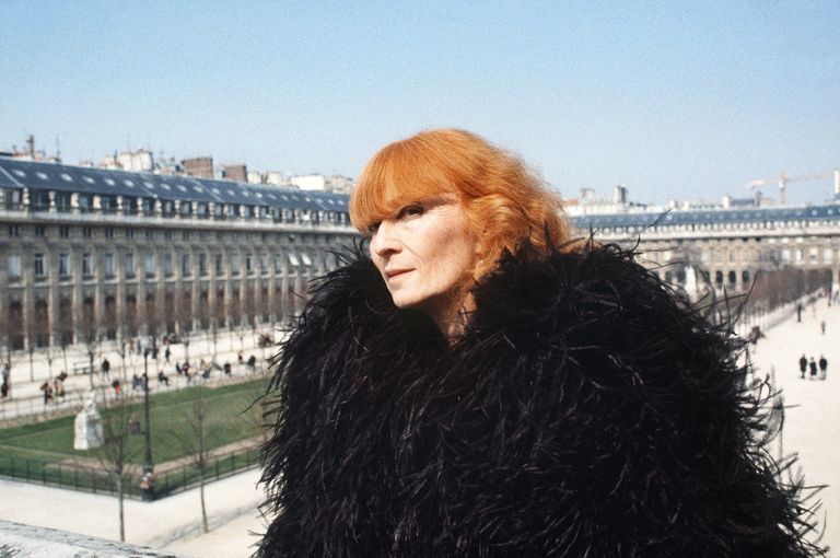 Французский кутюрье Соня Рикель в Париже, 1984 год Французский кутюрье Соня Рикель в Париже, 1984 год