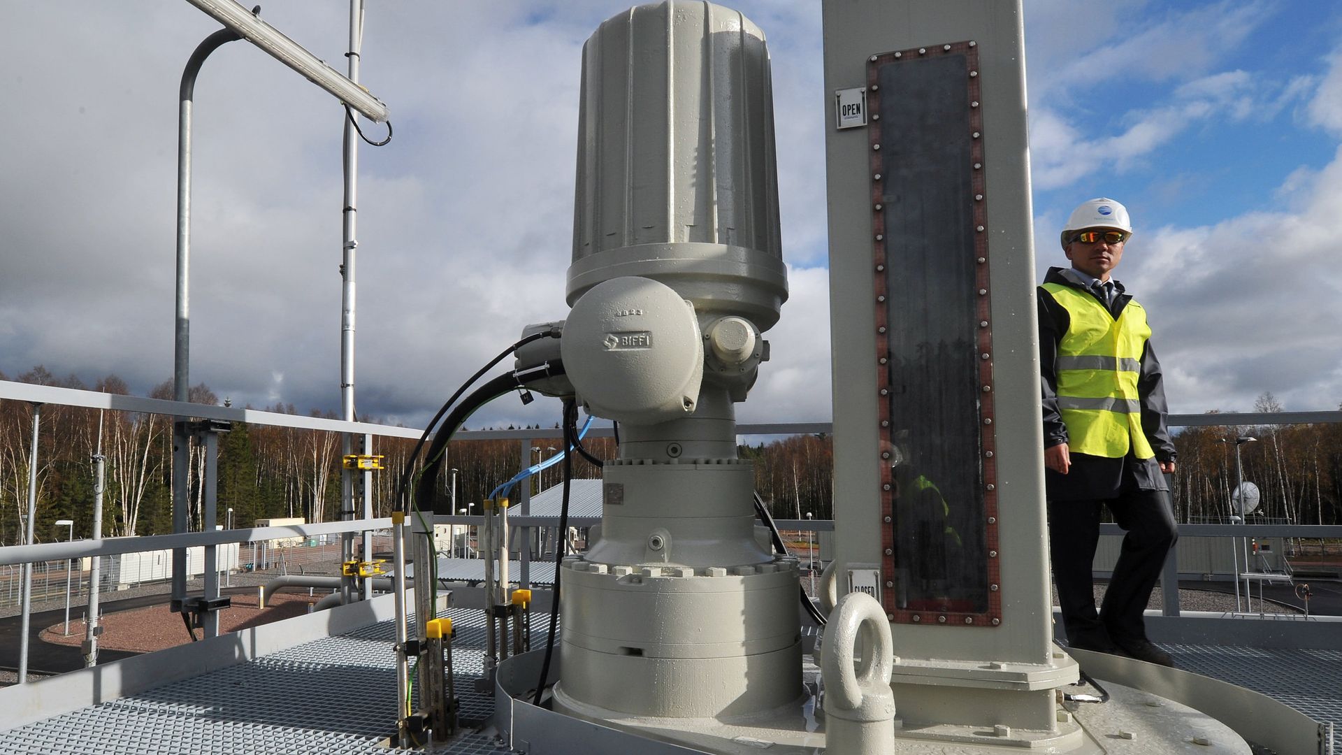 Компрессорная станция Портовая газопровода Северный поток Компрессорная станция Портовая газопровода Северный поток - РИА Новости, 1920, 17.06.2022