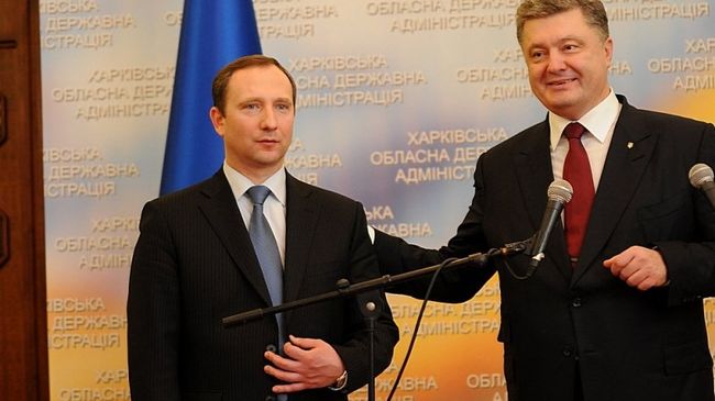 Игорь Райнин и президент Украины Петр Порошенко. Архивное фото